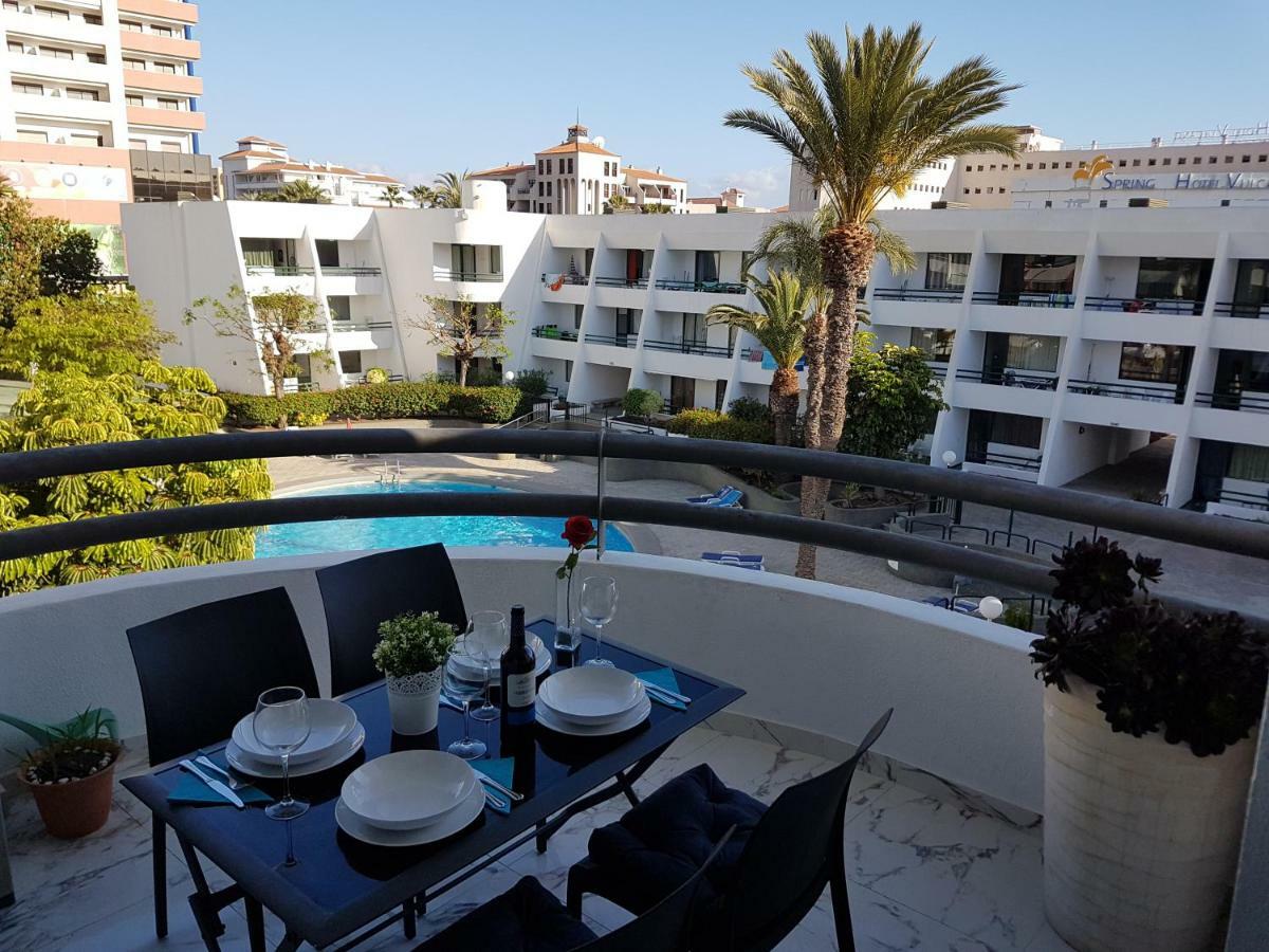 Apartment Casa Palmera Only 150 Meters To The Beach, Heated Pool, Wifi, Sat-Tv, Balcony With Poolview Arona  Exterior photo