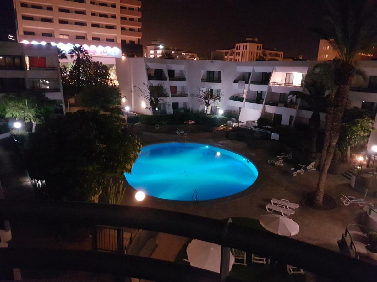 Apartment Casa Palmera Only 150 Meters To The Beach, Heated Pool, Wifi, Sat-Tv, Balcony With Poolview Arona  Exterior photo