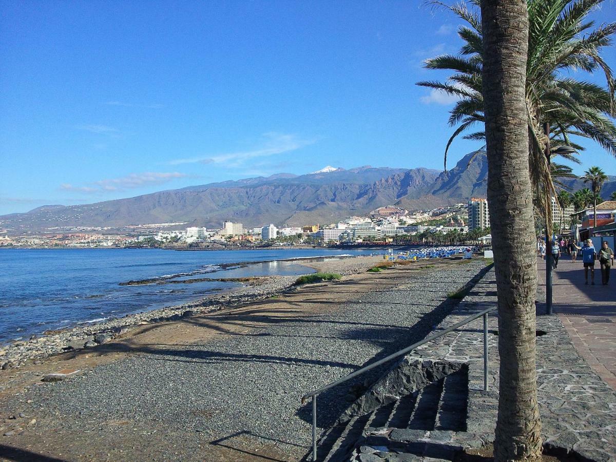 Apartment Casa Palmera Only 150 Meters To The Beach, Heated Pool, Wifi, Sat-Tv, Balcony With Poolview Arona  Exterior photo